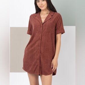 Women’s terry cloth dress